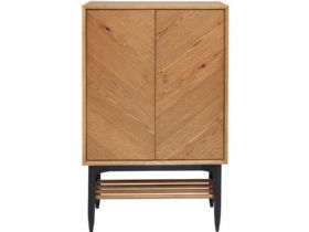 Ercol Monza patina oak universal cabinet available at Lee Longlands