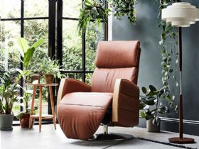 Ercol Noto leather recliner chair interest free credit available