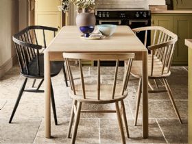 Ercol Heritage dining chairs and benches