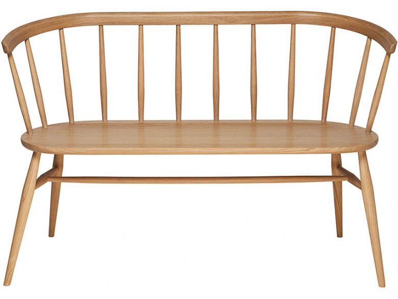 Ercol Heritage loveseat dining bench