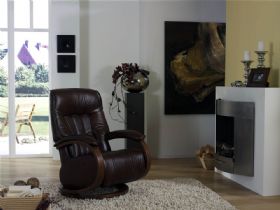 Himolla Mosel leather 2 Motor Recliner Chair available at Lee Longlands