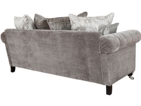 Alstons Emma grey scatter back sofa finance options available