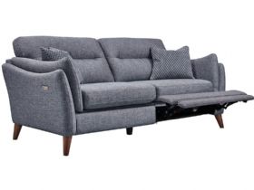 Amoura Fabric 3 Seater Motion Lounger