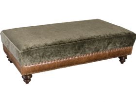 Tetrad Constable large rectangular footstool available at Lee Longlands