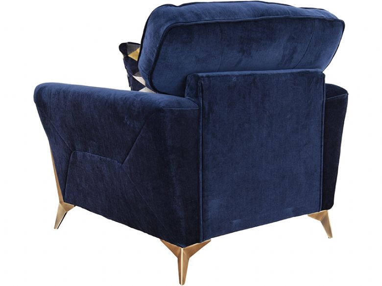 Eros chair in blue at Lee Longlands