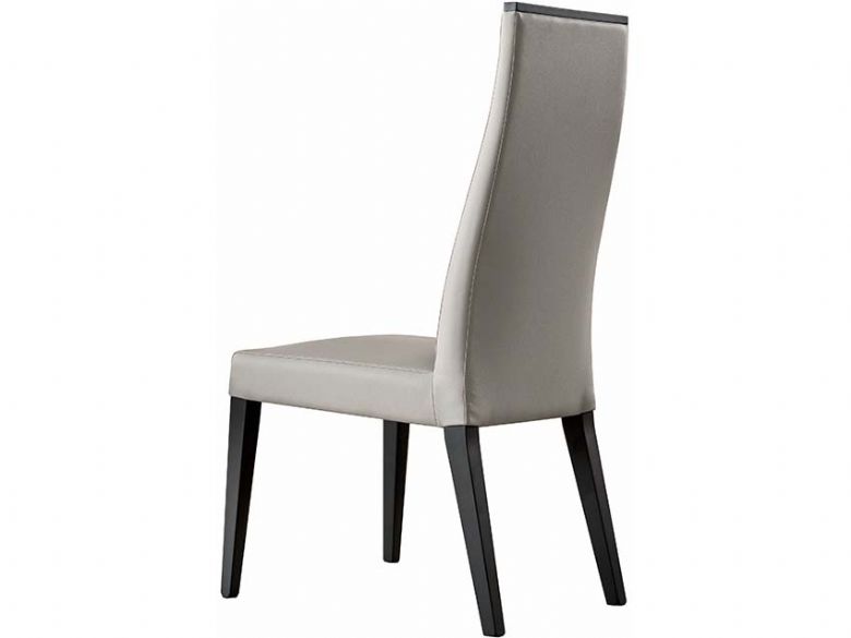 Sotomura contemporary eco leather cream dining chair finance options available