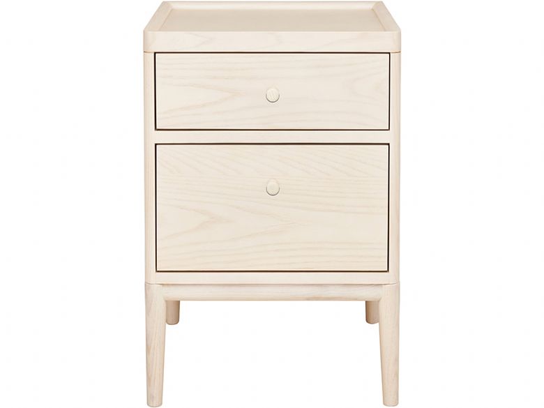 Ercol Salina pale timber bedside table