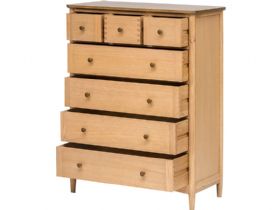 Marvic wooden 7 drawer chest