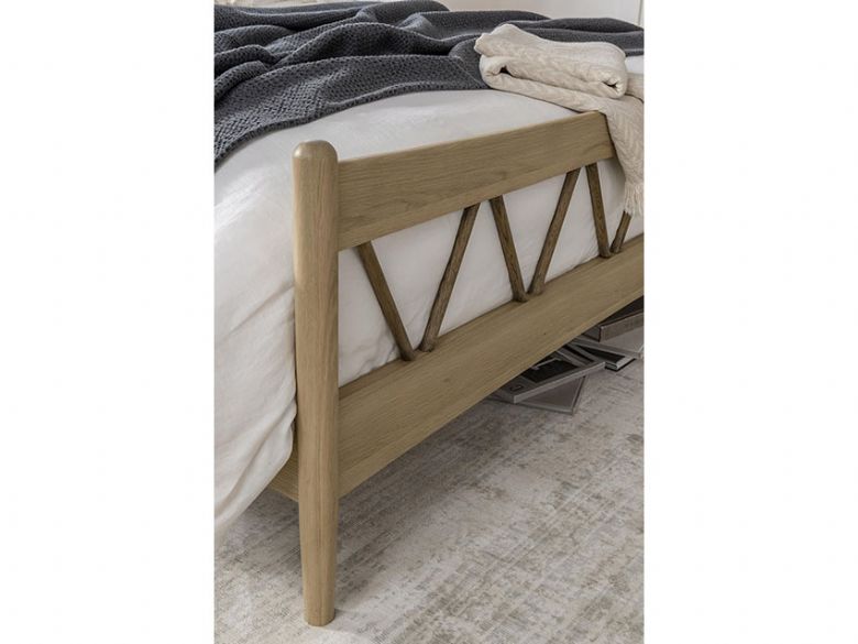 Marvic rustic bed frame interest free credit available