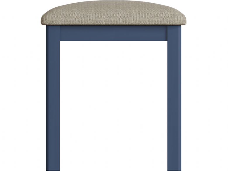 Broadway blue dressing table stool - at Lee Longlands