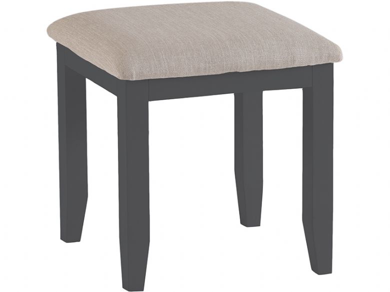 Charlbury grey dressing table stool available at Lee Longlands