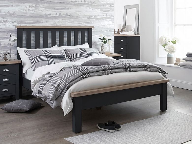 Charlbury dark grey bedroom furniture