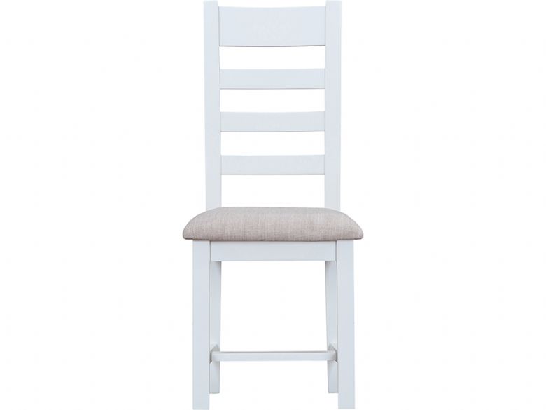 Charlbury white ladder back chair