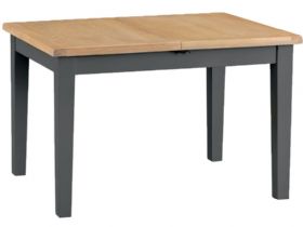 Charlbury 1.2m grey extending butterfly table available at Lee Longlands