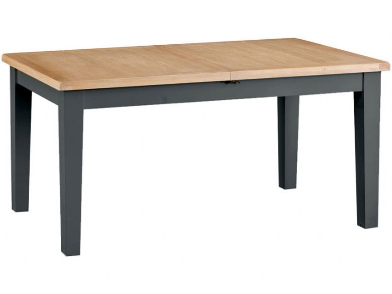 Charlbury 160cm grey extending butterfly table available at Lee Longlands