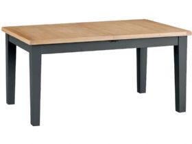 Charlbury 160cm grey extending butterfly table available at Lee Longlands