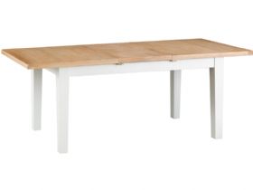 Charlbury 160cm white dining table
