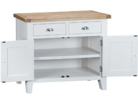 Charlbury white sideboard finance options available