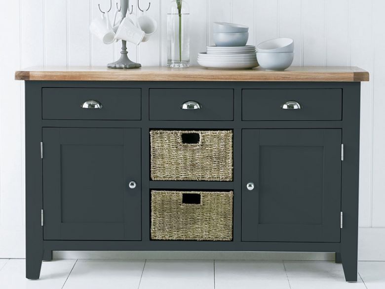 Charlbury charcoal grey dining collection