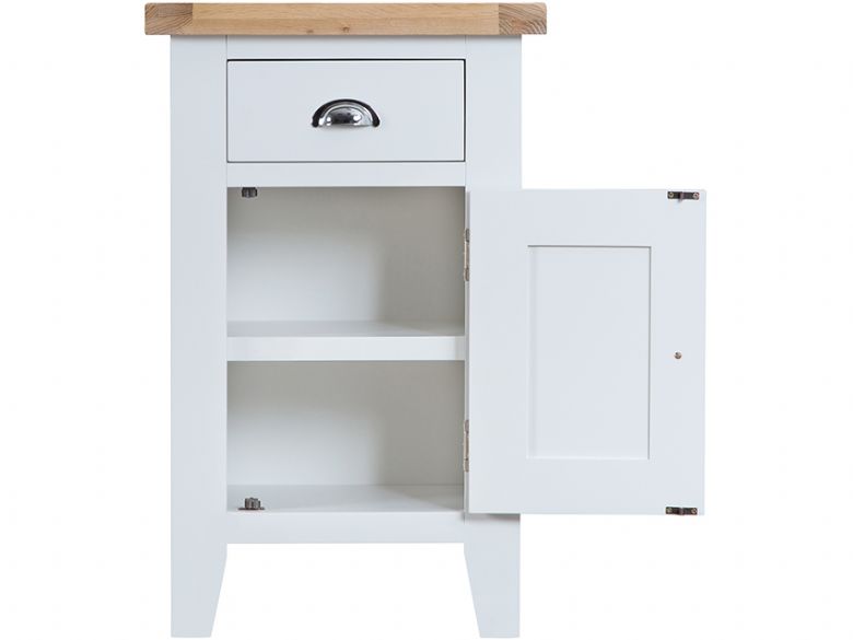 Charlbury small cupboard with drawer