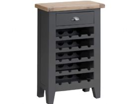 Charlbury grey wine cabinet available at Lee Longlands