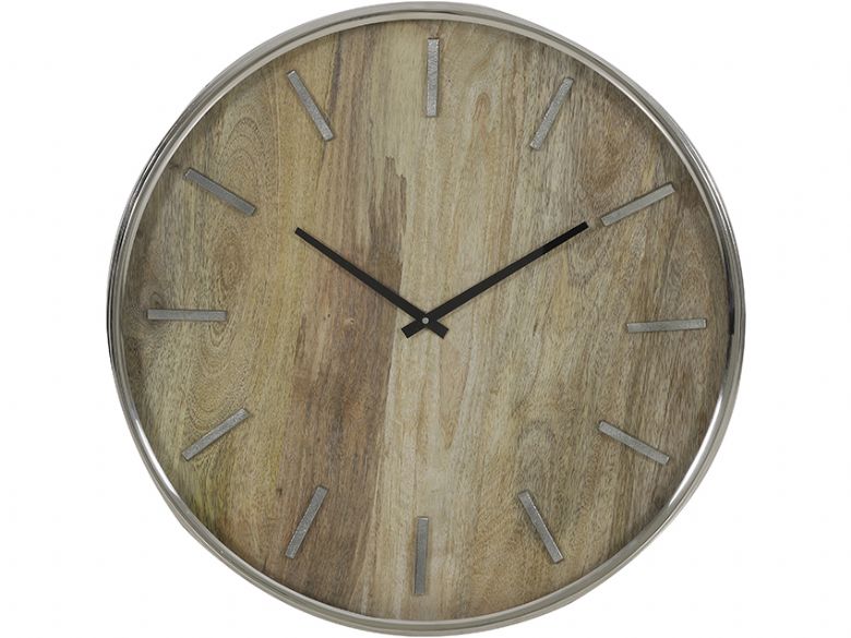 Timaru Wood Nickle Clock