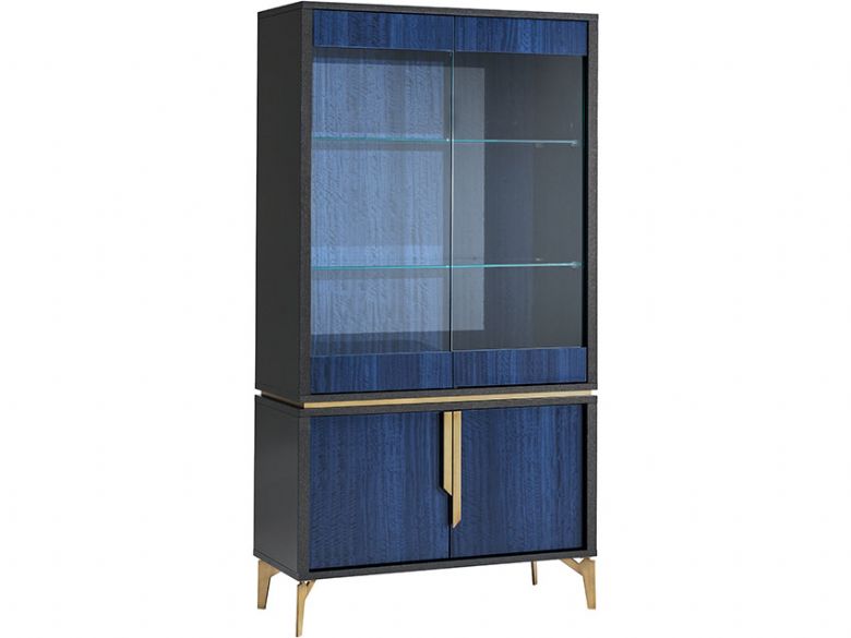 Aquanette Dining 2 Door Cabinet With LED Light