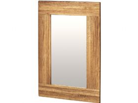 Oak wall mirror
