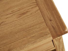 Hemingwood oak coffee table with drawers