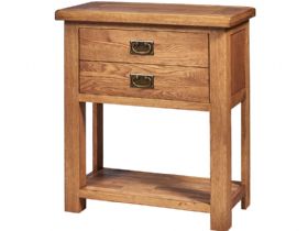 Hemingford Oak 1 Drawer Console Table