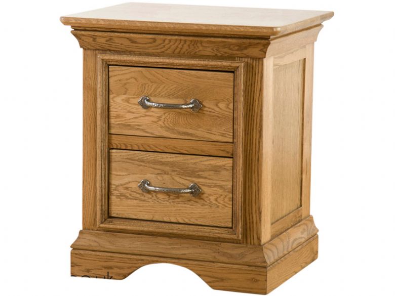 Padbury solid oak bedside table available at Lee Longlands