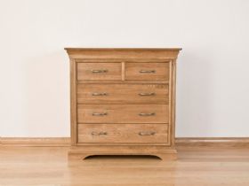 Padbury solid oak chest of drawers