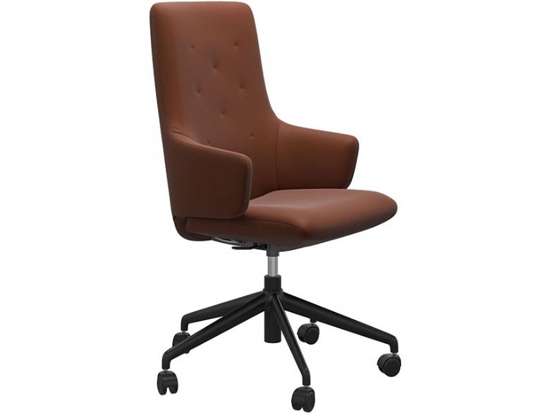 Stressless Rosemary High Back Office Chair With Arms