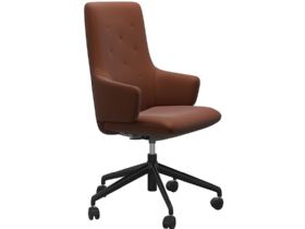 Stressless Rosemary High Back Office Chair With Arms
