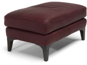 Natuzzi Editions Piacere Large Ottoman With Legs