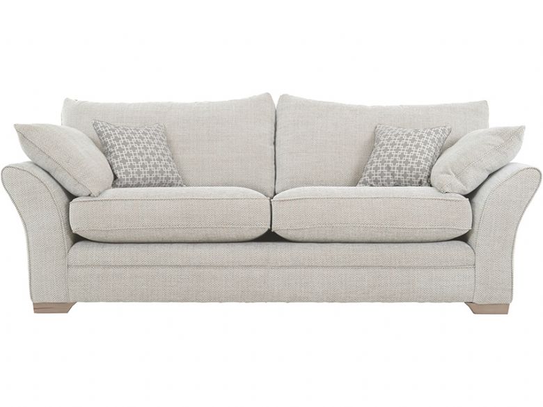 Whitemeadow Large Fabric Sofa - Tweed Multi Quickship
