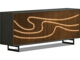 Agatone sideboard with integrated LED lighting at Lee Longlands