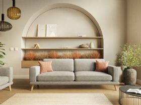 Alma 2.5 fabric Seater Sofa available at Lee Longlands