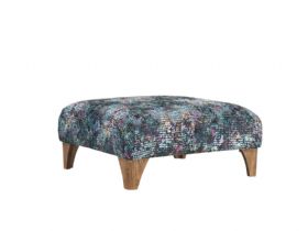 Madison patterned fabric footstool available at Lee Longlands