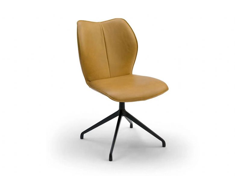 Kiq leather dining chair available at Lee Longlands