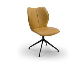 Kiq leather dining chair available at Lee Longlands