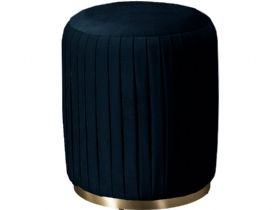 Millie pleated teal ottoman available at Lee Longlands