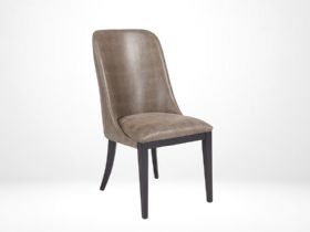 Harper leather dining chair available at Lee Longlands