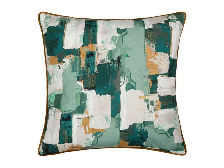 Scatterbox Knox green linen pillows available at Lee Longlands