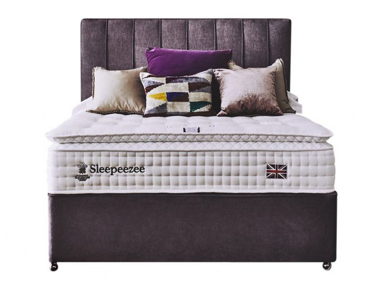 Sleepeezee Portobello 3200 pillow &;top divan & mattress available at Lee Longlands