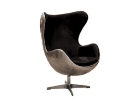 Aviator Wing Jet silver swivel office Chair available at Lee Longlands