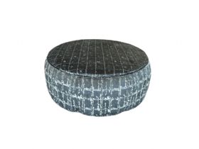 Boutique fabric designer footstool available at lee longlands