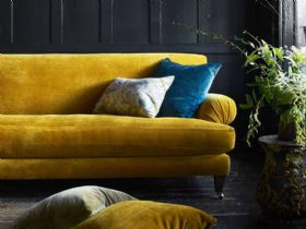 Drew Pritchard Durant 4 Seater Sofa inspired by English Country House Aesthetic at Lee Longlands