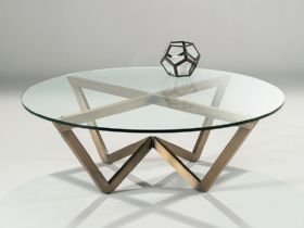 Angle Circular Coffee table