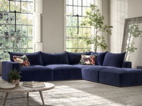 Serento 5 Piece fabric Corner Sofa available at Lee Longlands